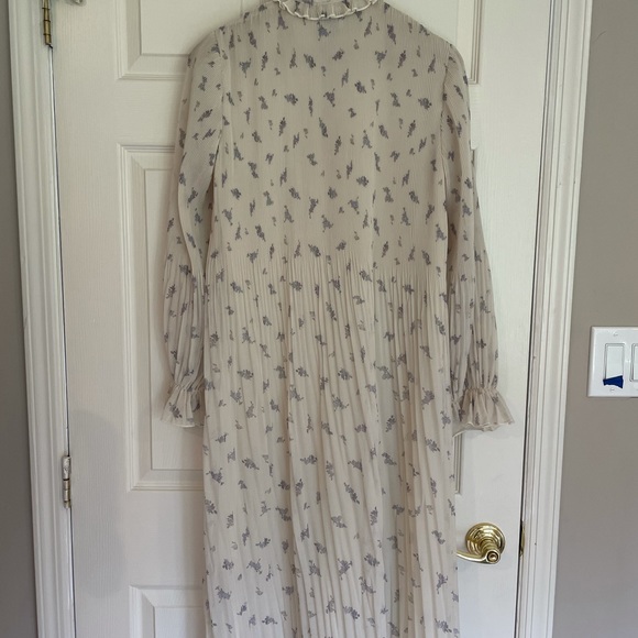 Ganni pleated georgette dress size 36 - Picture 5 of 7